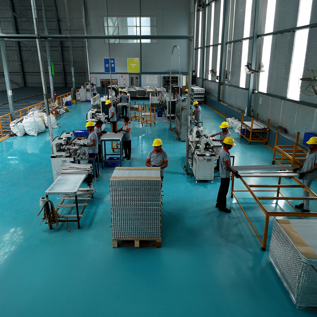 Satya Metal Factory Floor